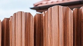 Забор по технологии принтек