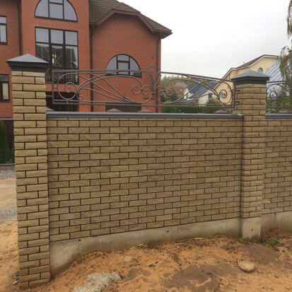 Фотография готовогопроекта по установке заборов