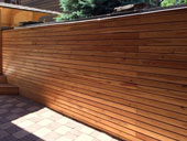 Забор из лиственницы